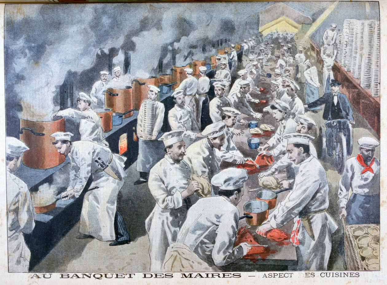 Burgemeestersbanket, Parijs, 1900 door Unbekannt