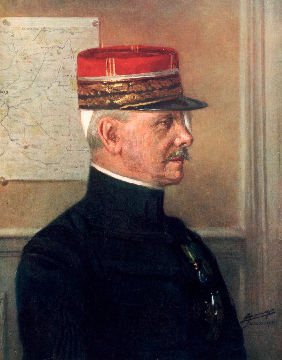 Michel-Joseph Maunoury, Franse generaal uit de Eerste Wereldoorlog, 1926 door Unbekannt