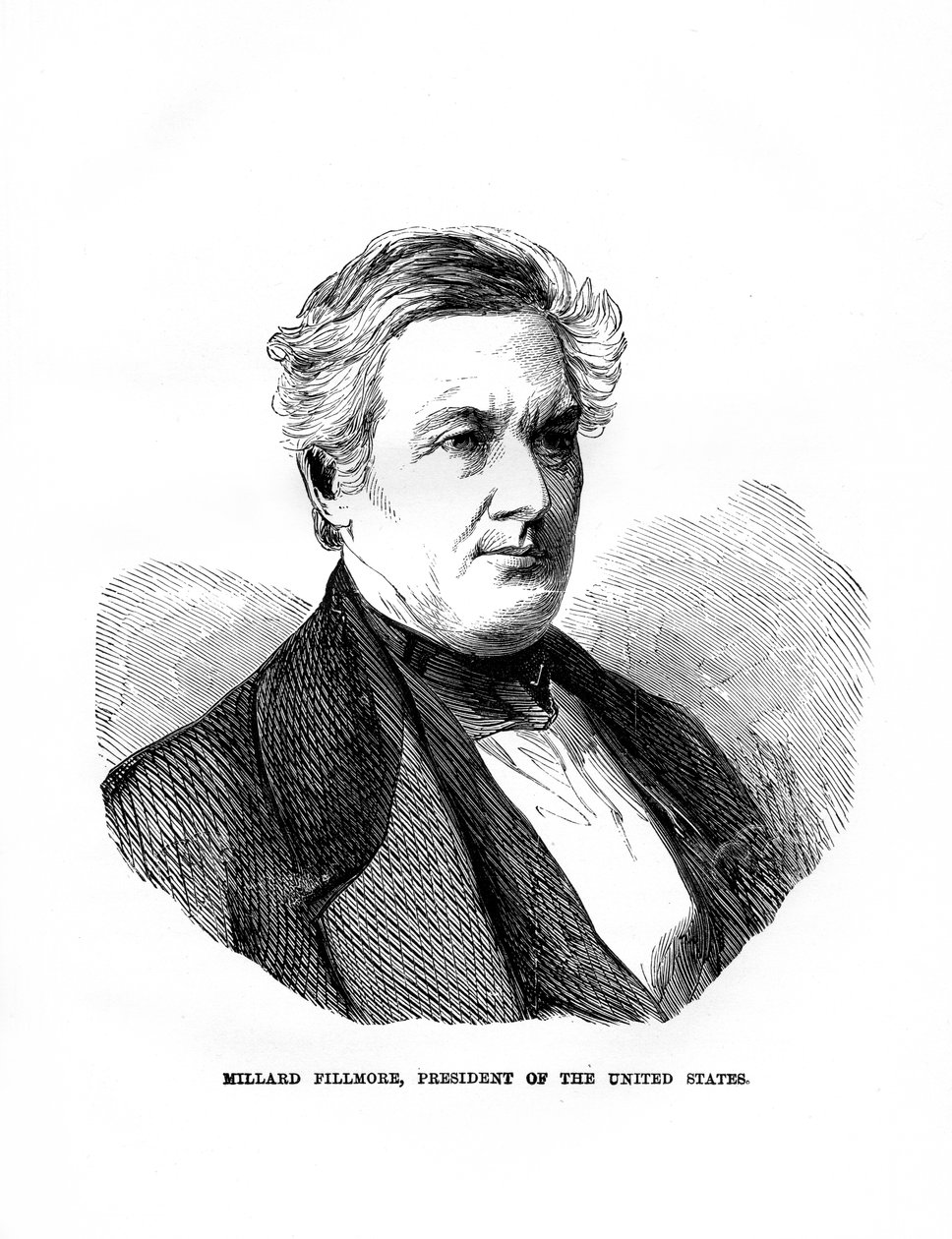 Millard Fillmore, dertiende president van de Verenigde Staten, 1872 door Unbekannt