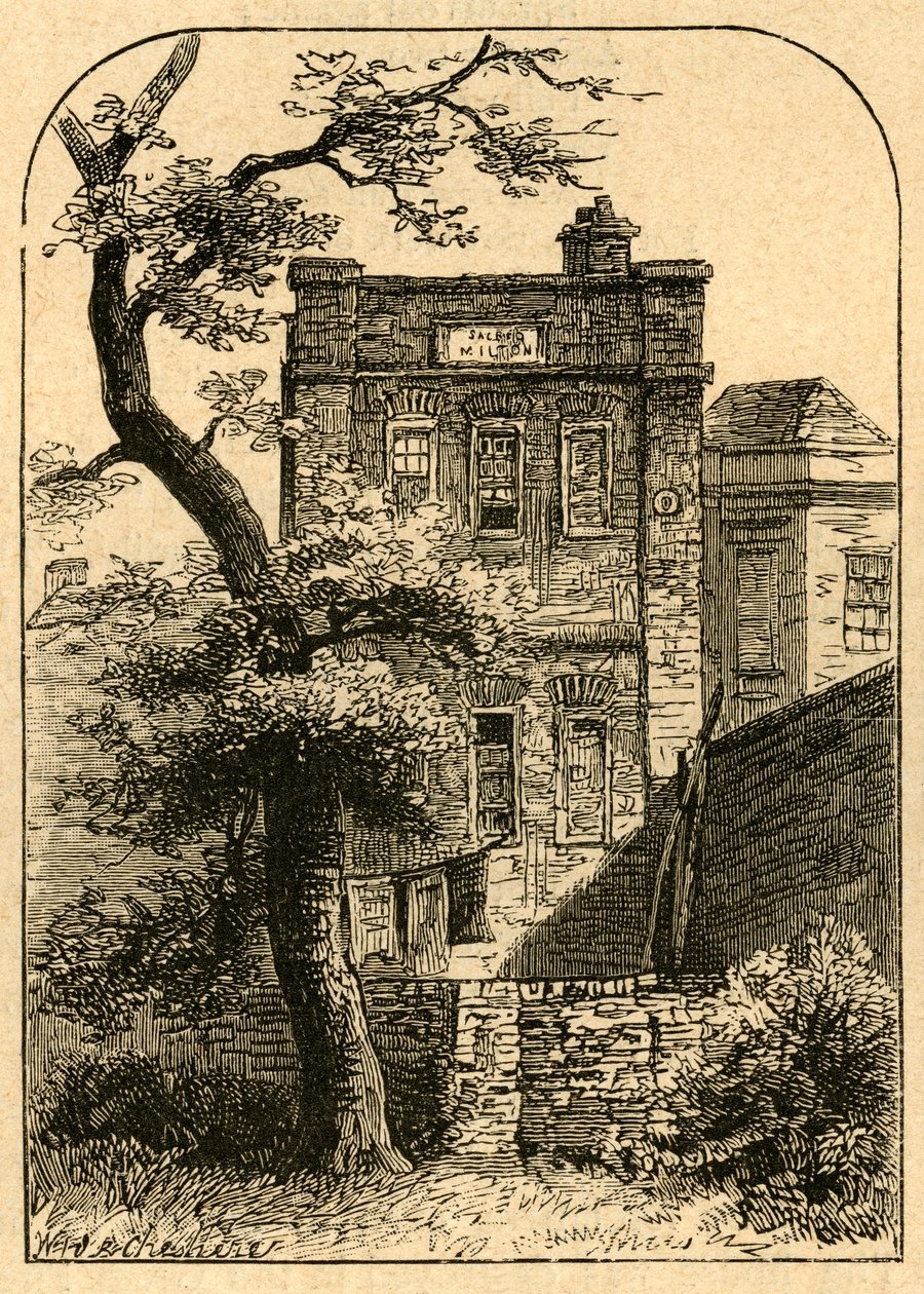Miltons huis, 1897 door Unbekannt