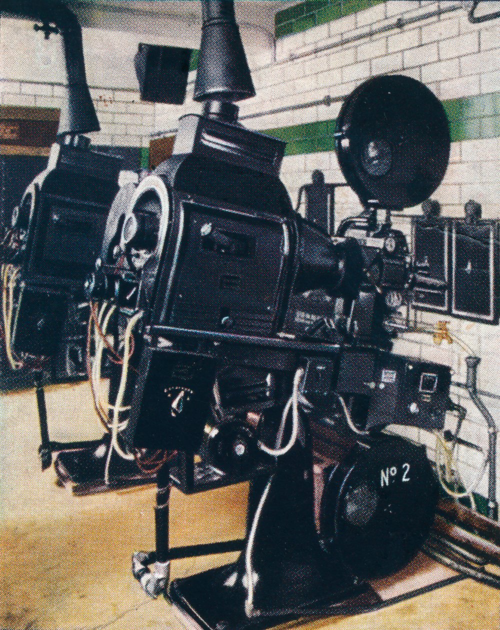 Moderne bioscoopbedieningskast, 1938 door Unbekannt