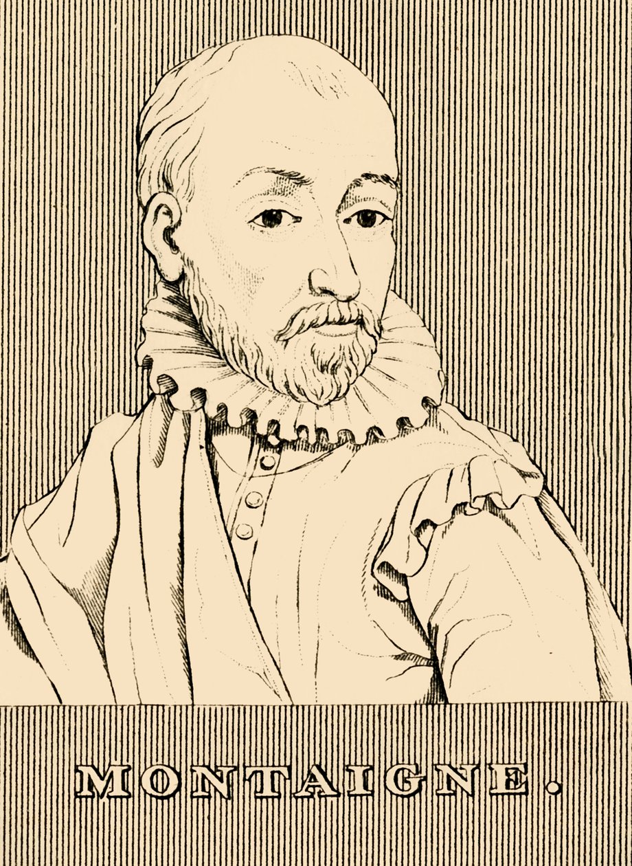 Montaigne, 1533-1592, 1830 door Unbekannt