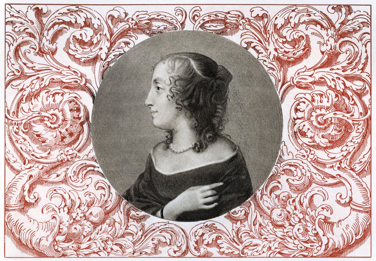 Mevrouw Claypole Elizabeth Cromwell, tweede dochter van Oliver Cromwell, 17e eeuw, 1899 door Unbekannt