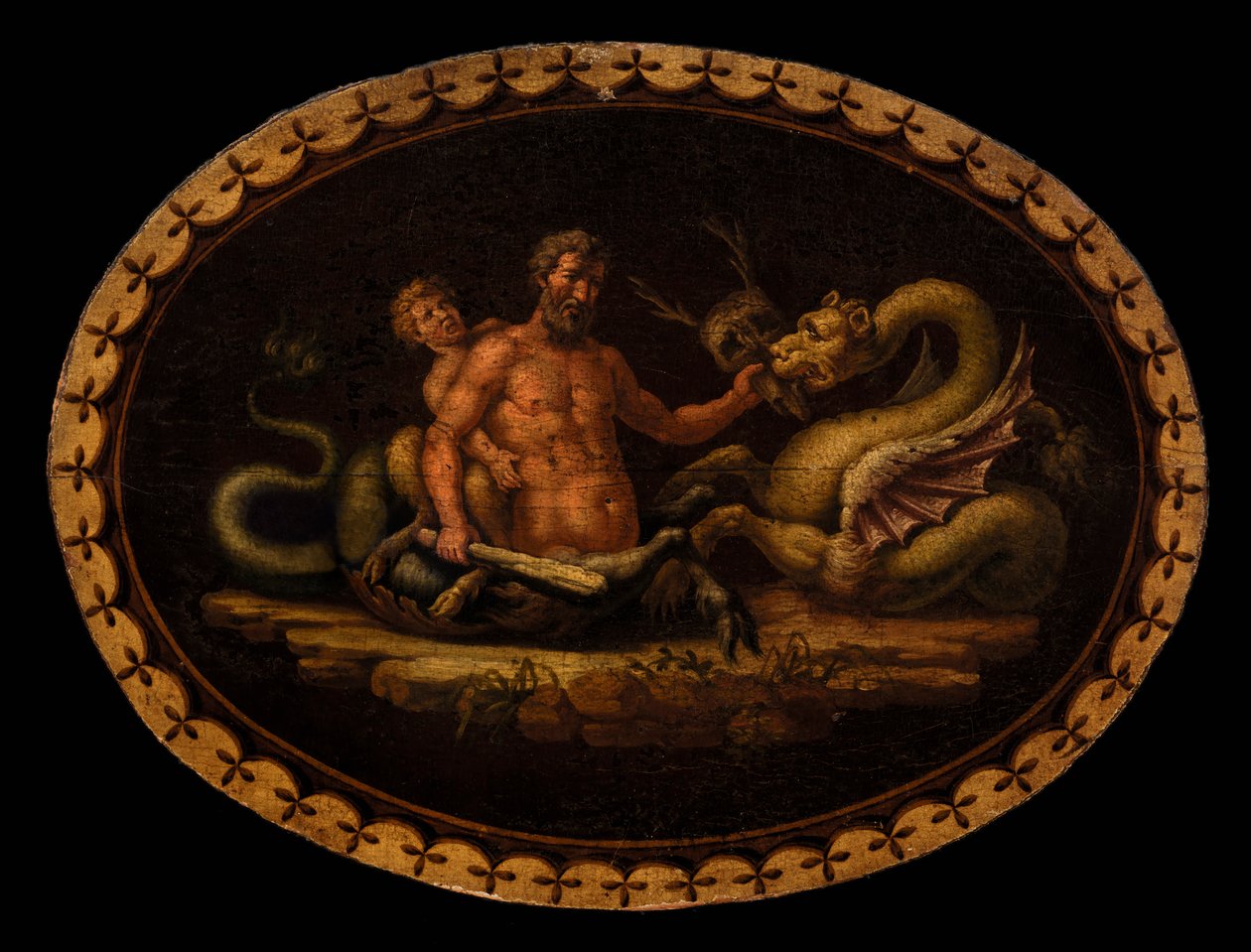 Mythologische Scene, 18e eeuw door Unbekannt