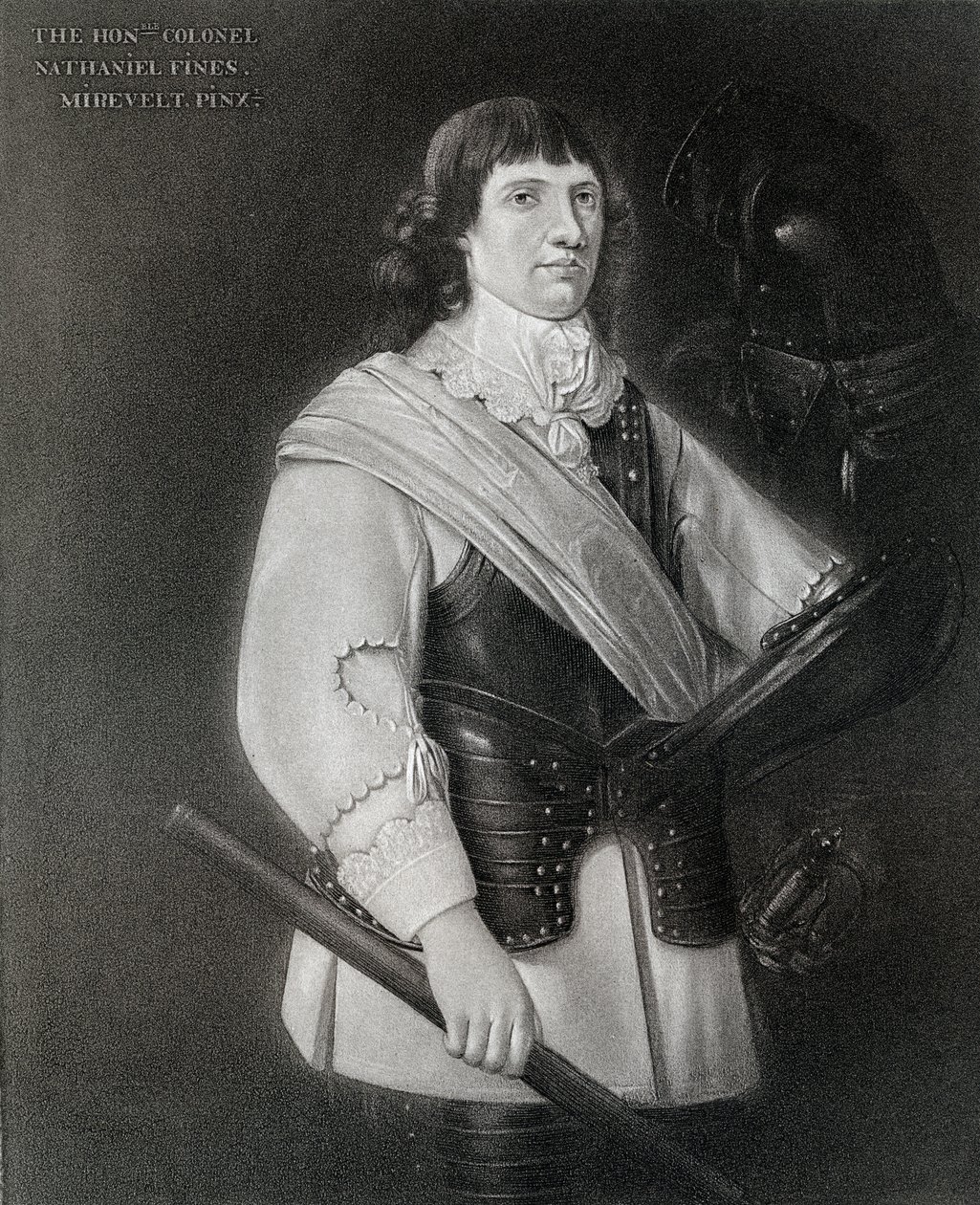 Nathaniel Fiennes, ca. 1608-1669, Engelse politicus, 17e eeuw, 1899 door Unbekannt