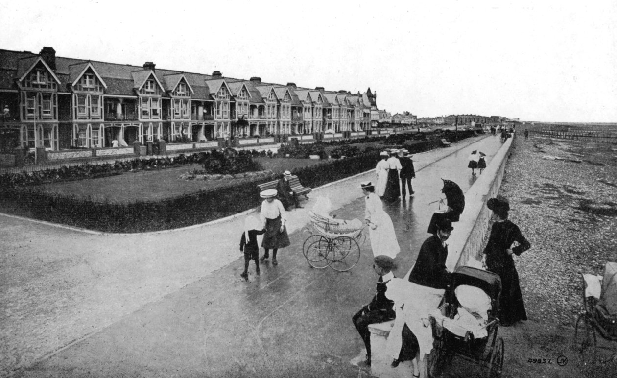 Nieuwe Parade, East Worthing, West Sussex, begin 20e eeuw door Unbekannt