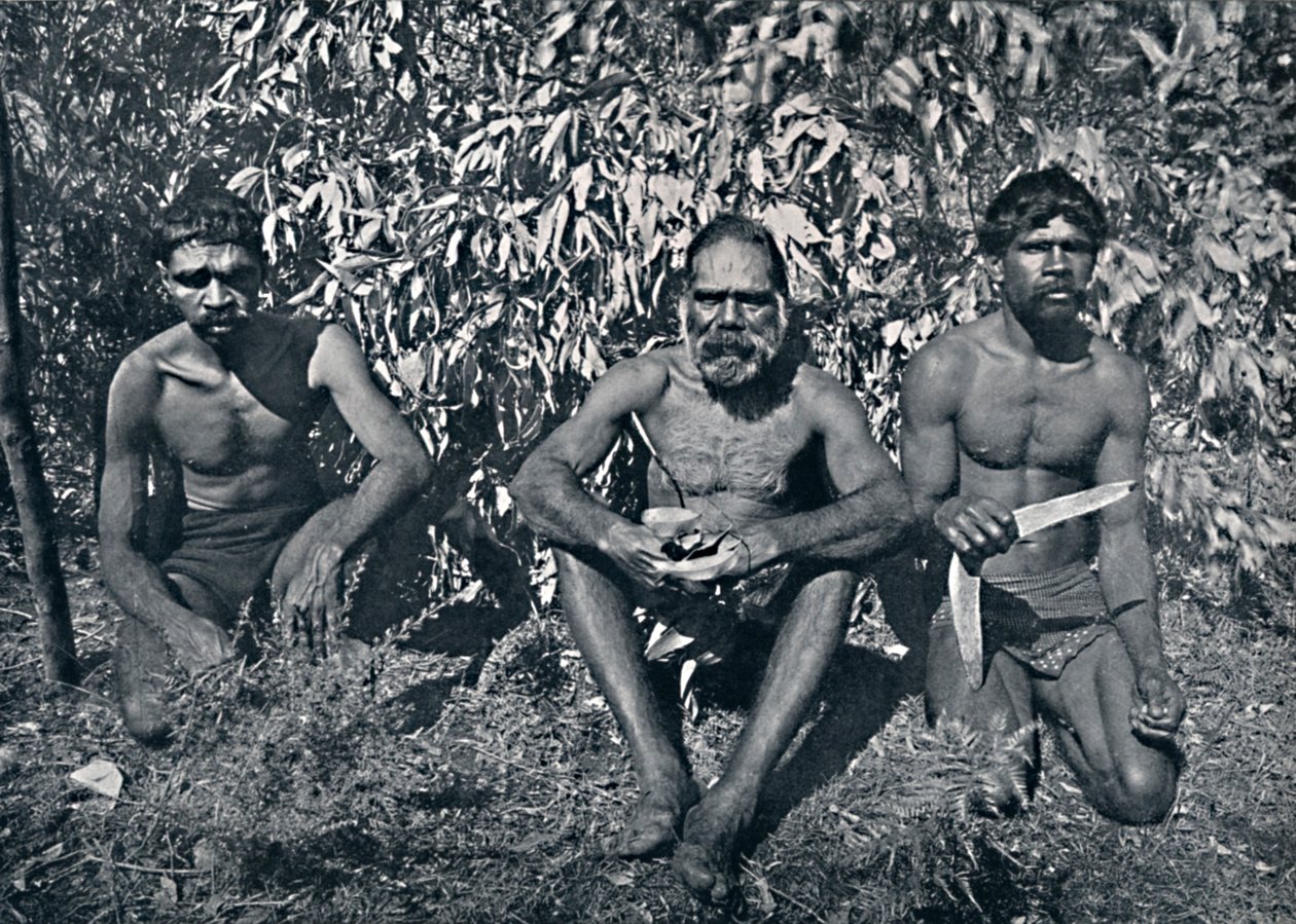 Nieuw-Zuid-Wales Aboriginals - King Billy en zijn A.D.C.