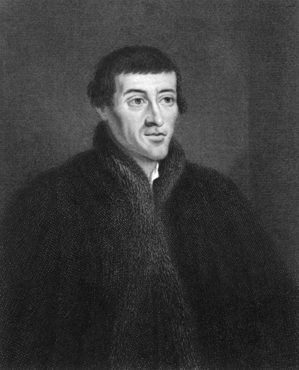 Nicolaus Copernicus gravure door Unbekannt