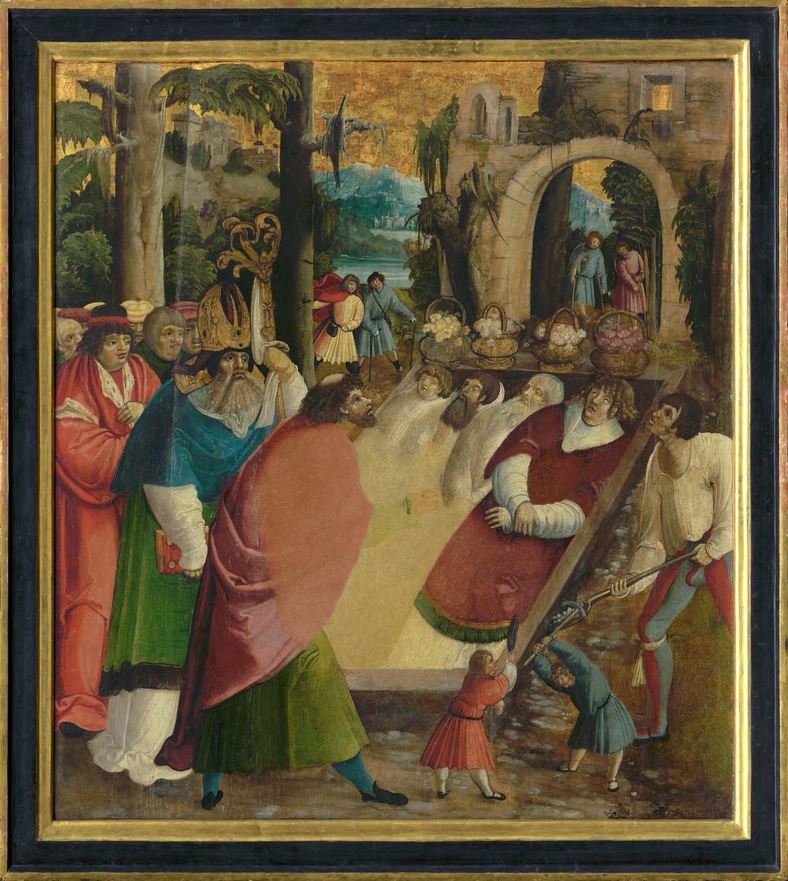 De vondst van het graf van St. Stefanus, protomartelaar door Unbekannt