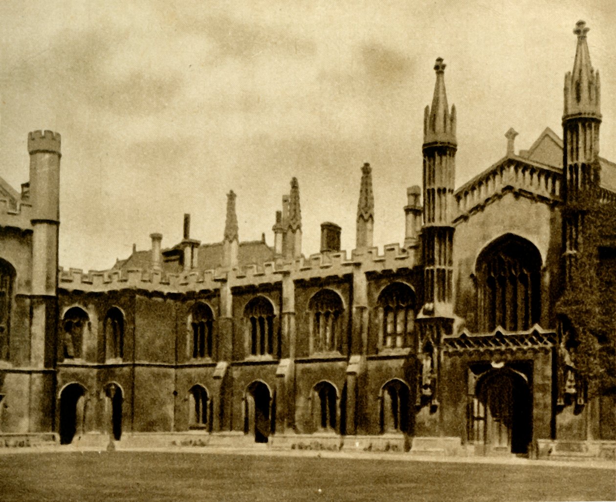 Corpus Christi College, Cambridge, 1923 door Unbekannt