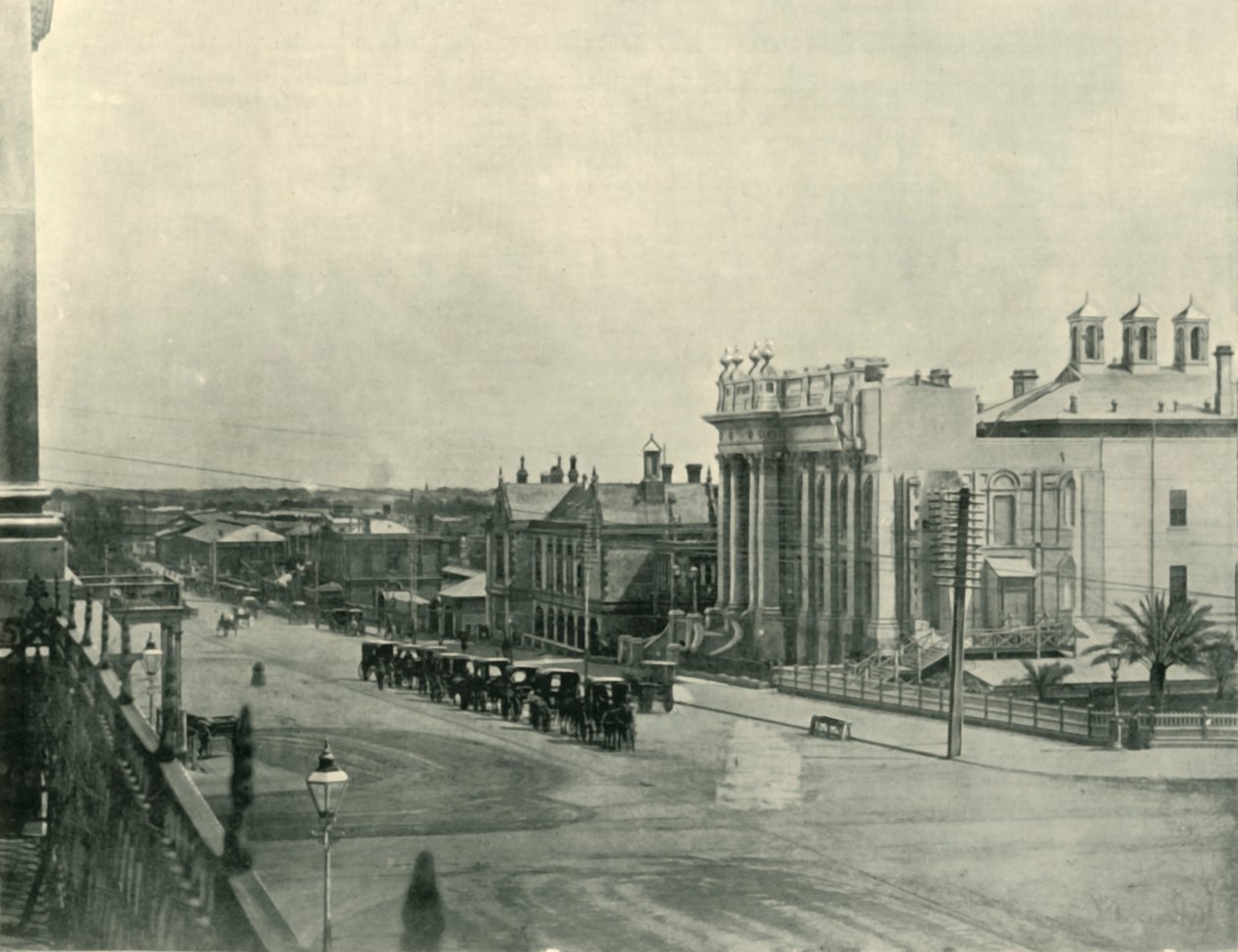 North Terrace, 1901 door Unbekannt