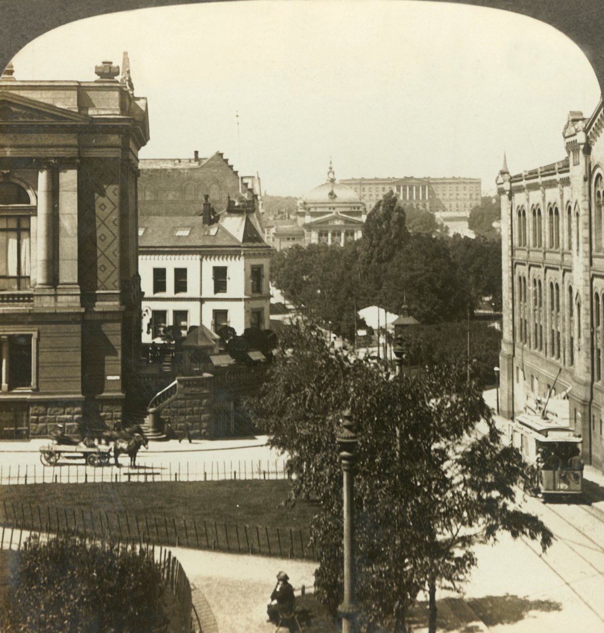 Noorwegens mooie hoofdstad, Christiania, Noorwegen, c1905 door Unbekannt