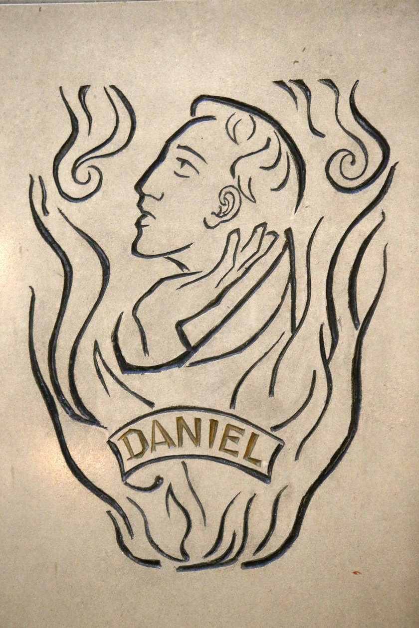 Notre Dame de France katholieke kerk, Londen. Daniël de profeet, Londen, Groot-Brittannië door Unbekannt