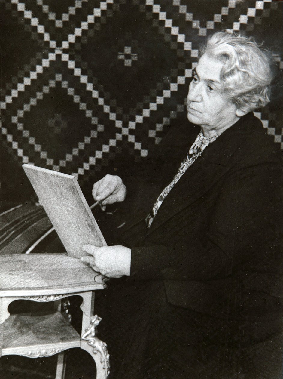 Olga Forsh, Russische auteur, midden 20e eeuw door Unbekannt