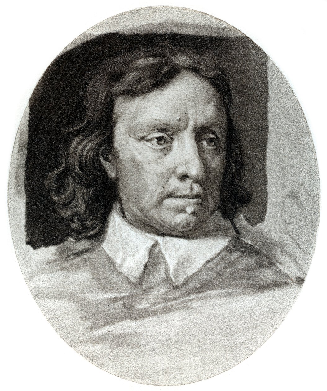 Oliver Cromwell, 1599-1658, Engelse militaire leider en politicus, 1657 door Unbekannt