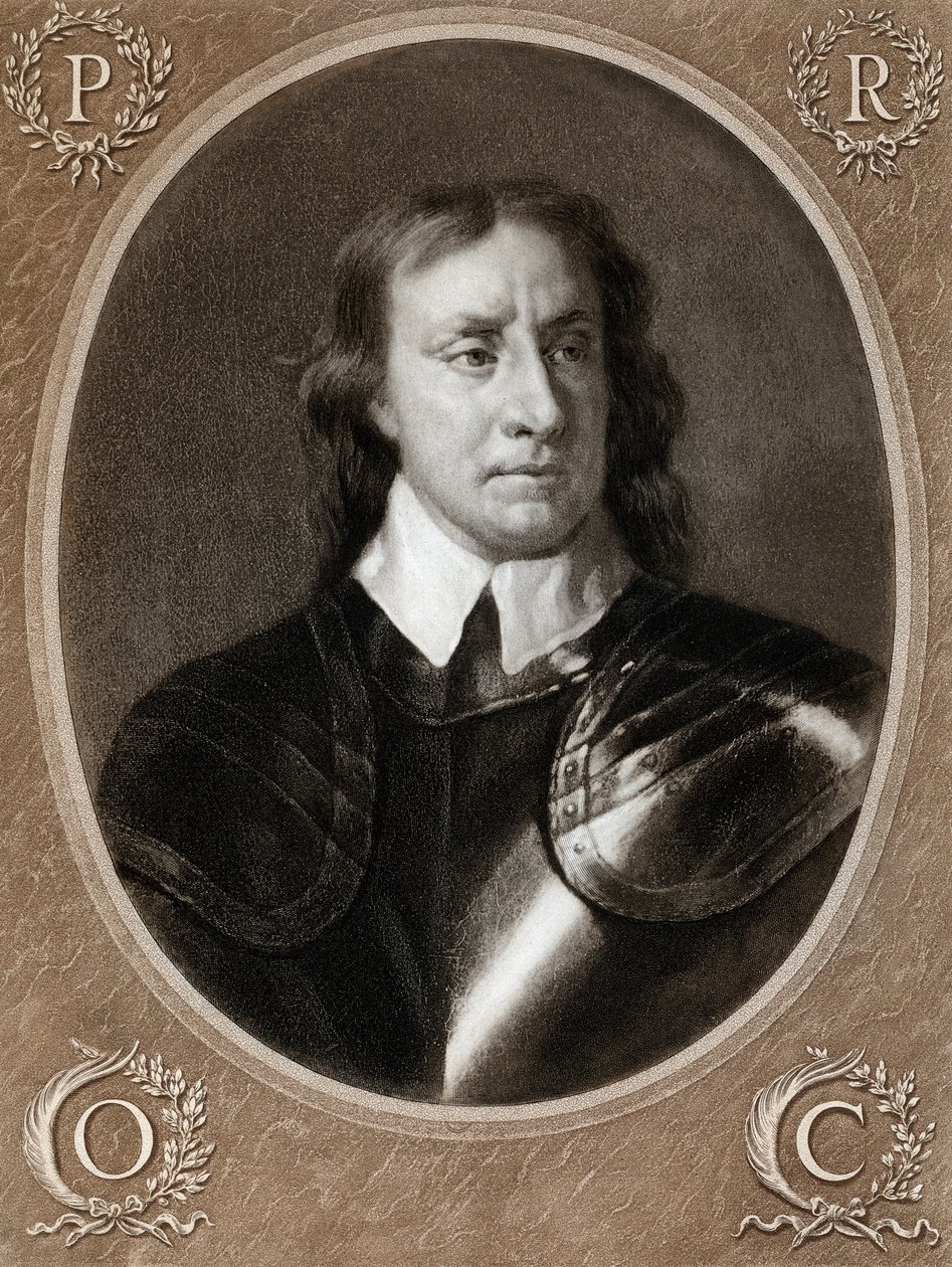 Oliver Cromwell, Engelse militaire leider en politicus door Unbekannt