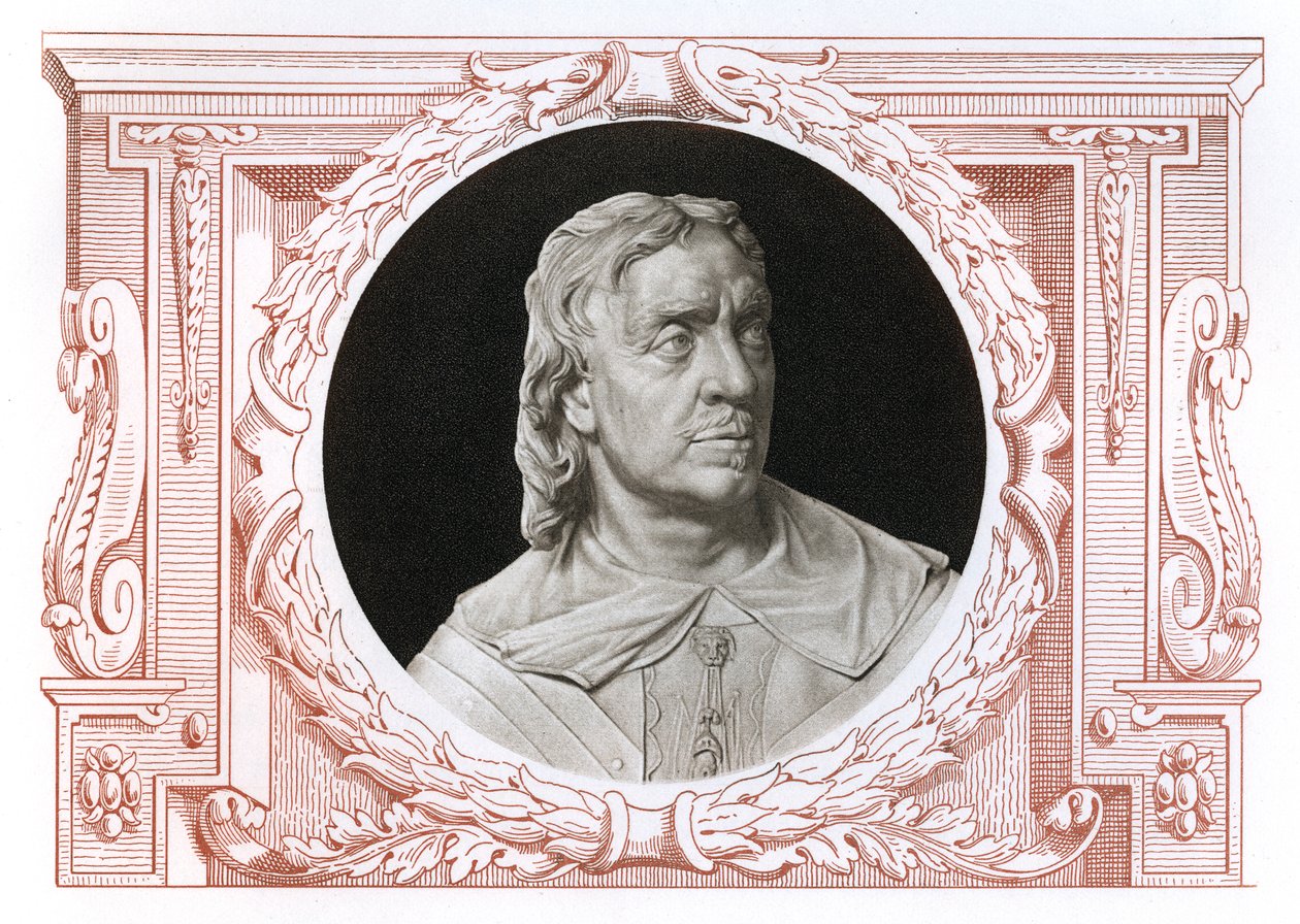 Oliver Cromwell, Engelse militaire leider en politicus door Unbekannt