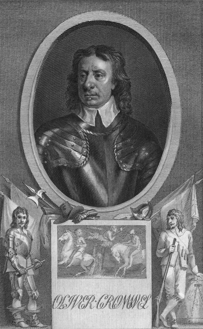 Oliver Cromwell door Unbekannt
