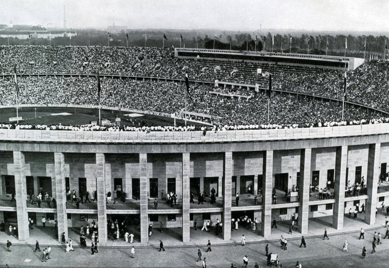 Olympisch stadion, Berlijn, 1936 door Unbekannt