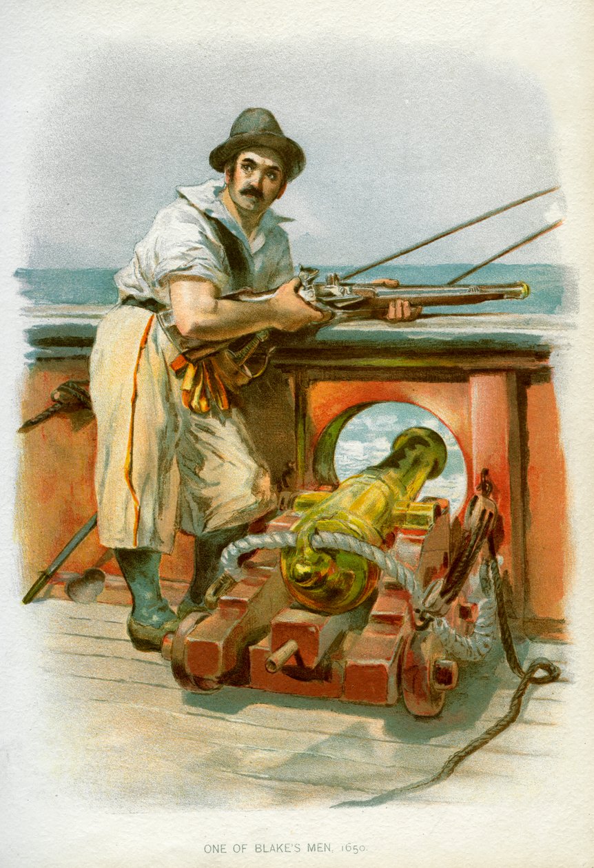 Een van Blakes mannen, 1650 ca. 1890-ca. 1893 door Unbekannt