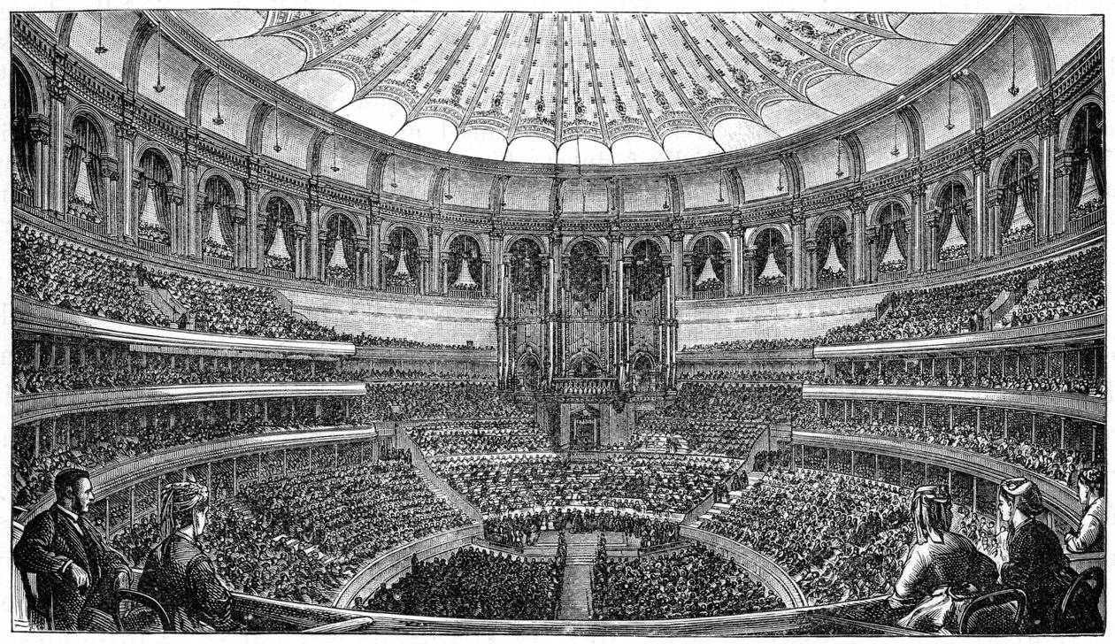 Opening van de Royal Albert Hall, Londen, 29 maart 1871, 1900 door Unbekannt