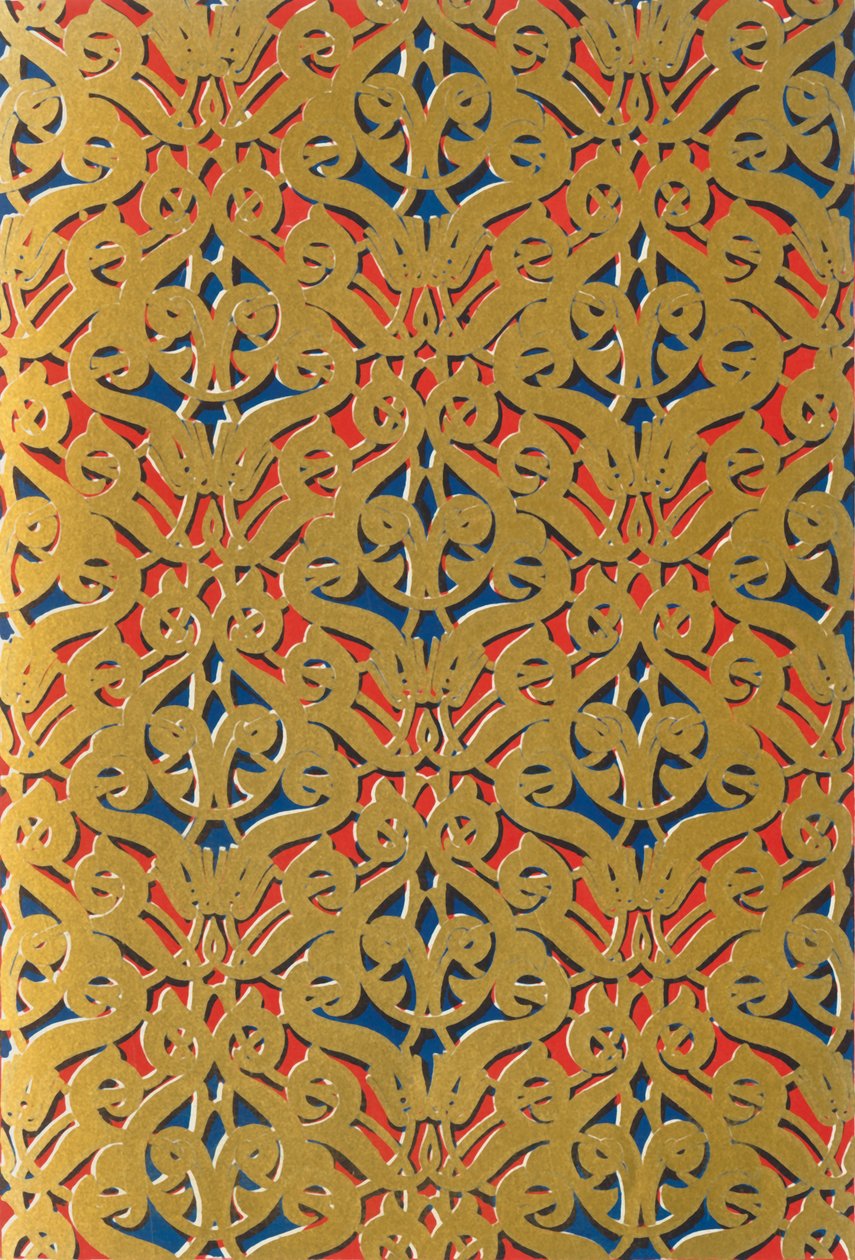 Ornament in deuropening bij de ingang van de Ventana, Hal van de Twee Zusters, 1907 door Unbekannt