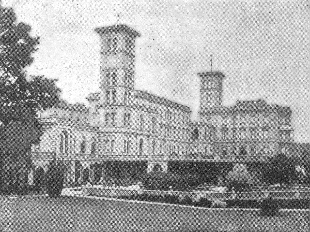 Osborne House ten tijde van Victoria, 1901 door Unbekannt