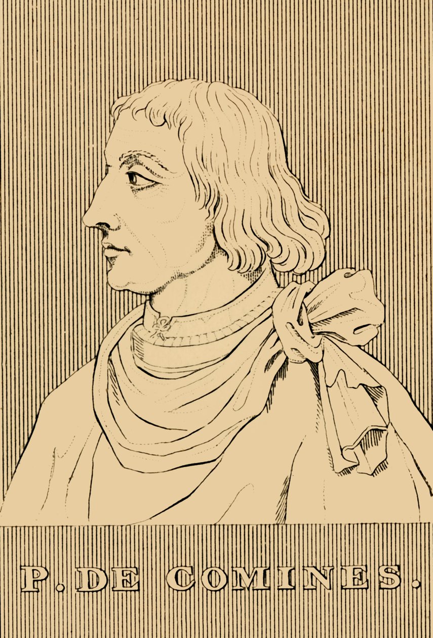 P. De Comines, 1447-1511, 1830 door Unbekannt
