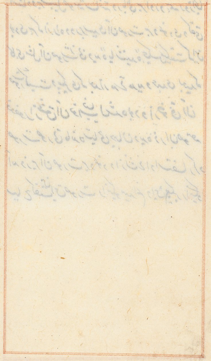 Pagina uit Verhalen van een papegaai Tuti-nama: tekstpagina, ca. 1560 door Unbekannt