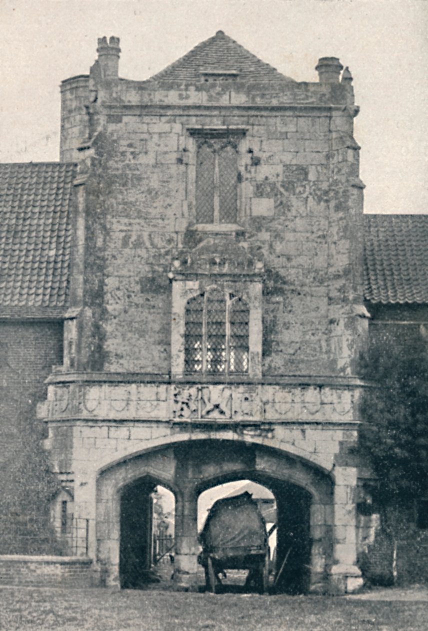 Paleispoort, Cawood, Bij York, 1903 door Unbekannt