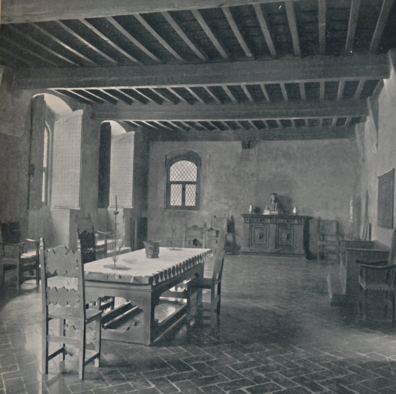Palazzo Davanzati, Hoofdkamer op de Derde Verdieping, 1928 door Unbekannt