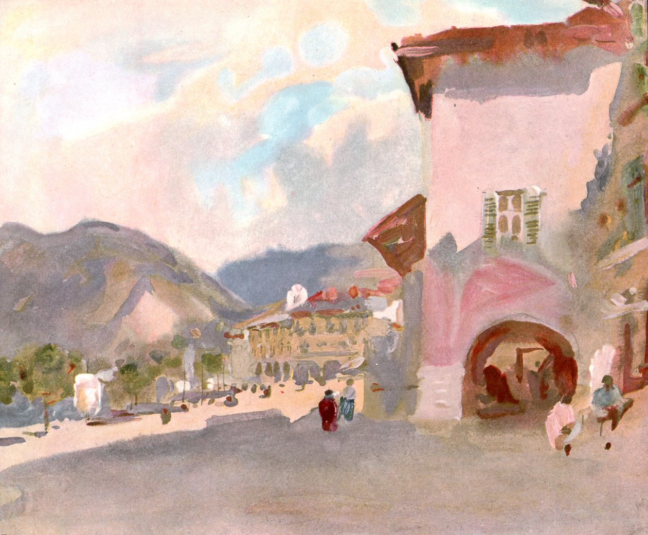 Pallanza, Lago Maggiore, 1892 door Unbekannt