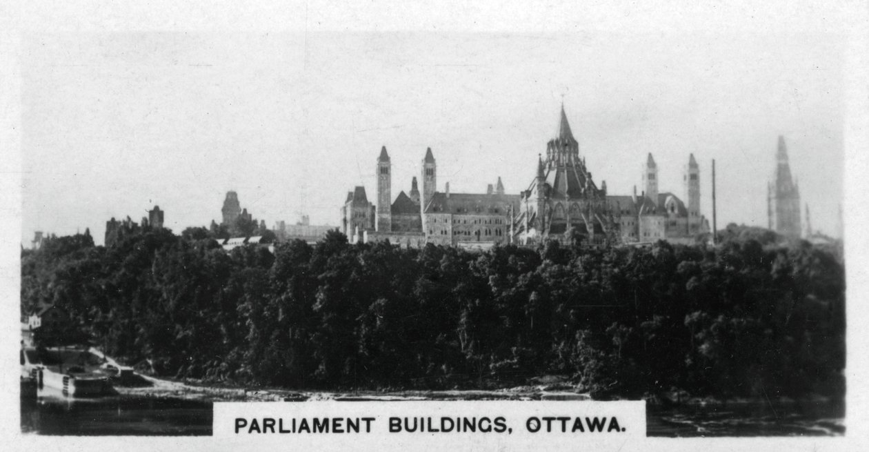 Parlementsgebouwen, Ottawa, Canada door Unbekannt