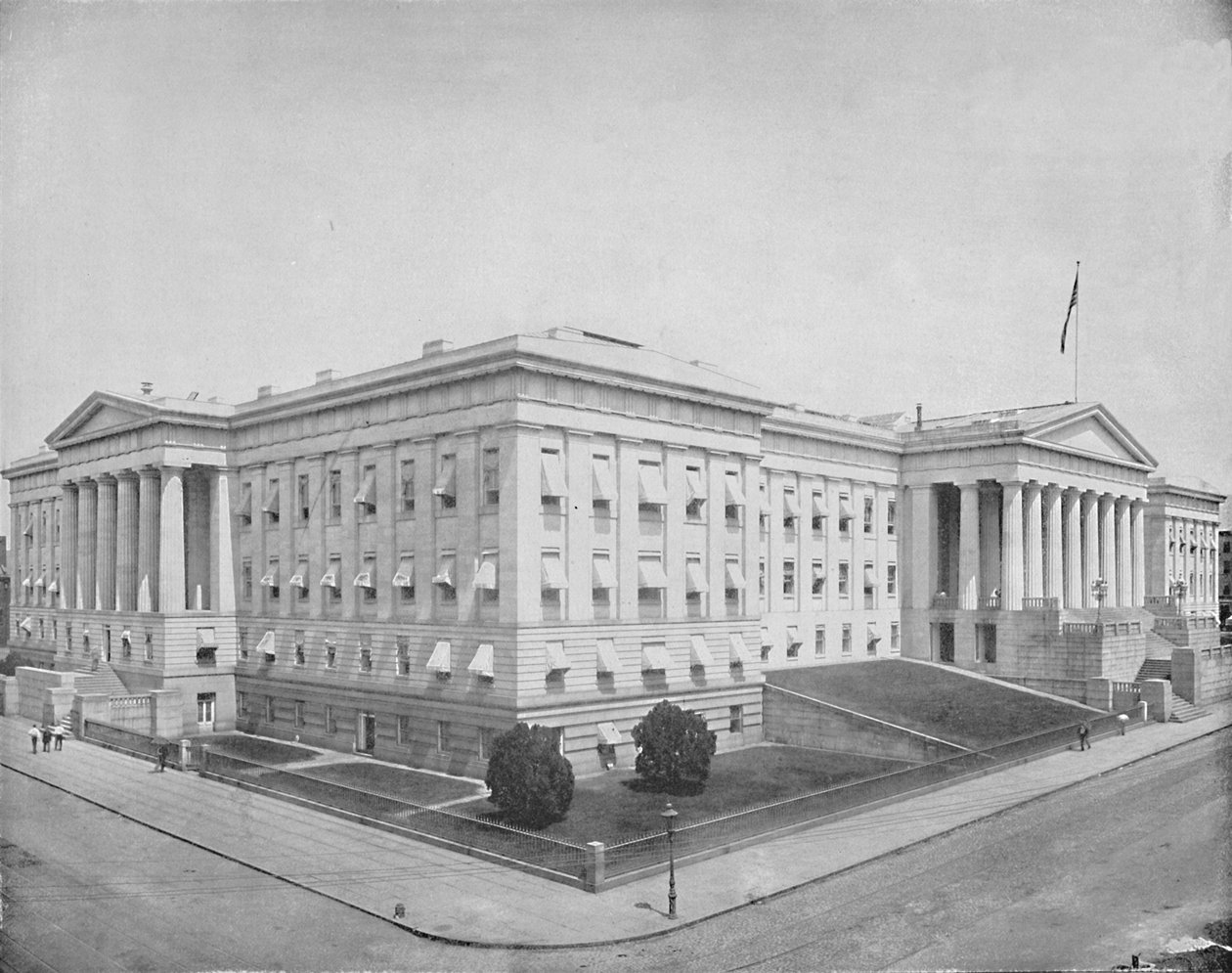 Octrooibureau, Washington, ca. 1897 door Unbekannt