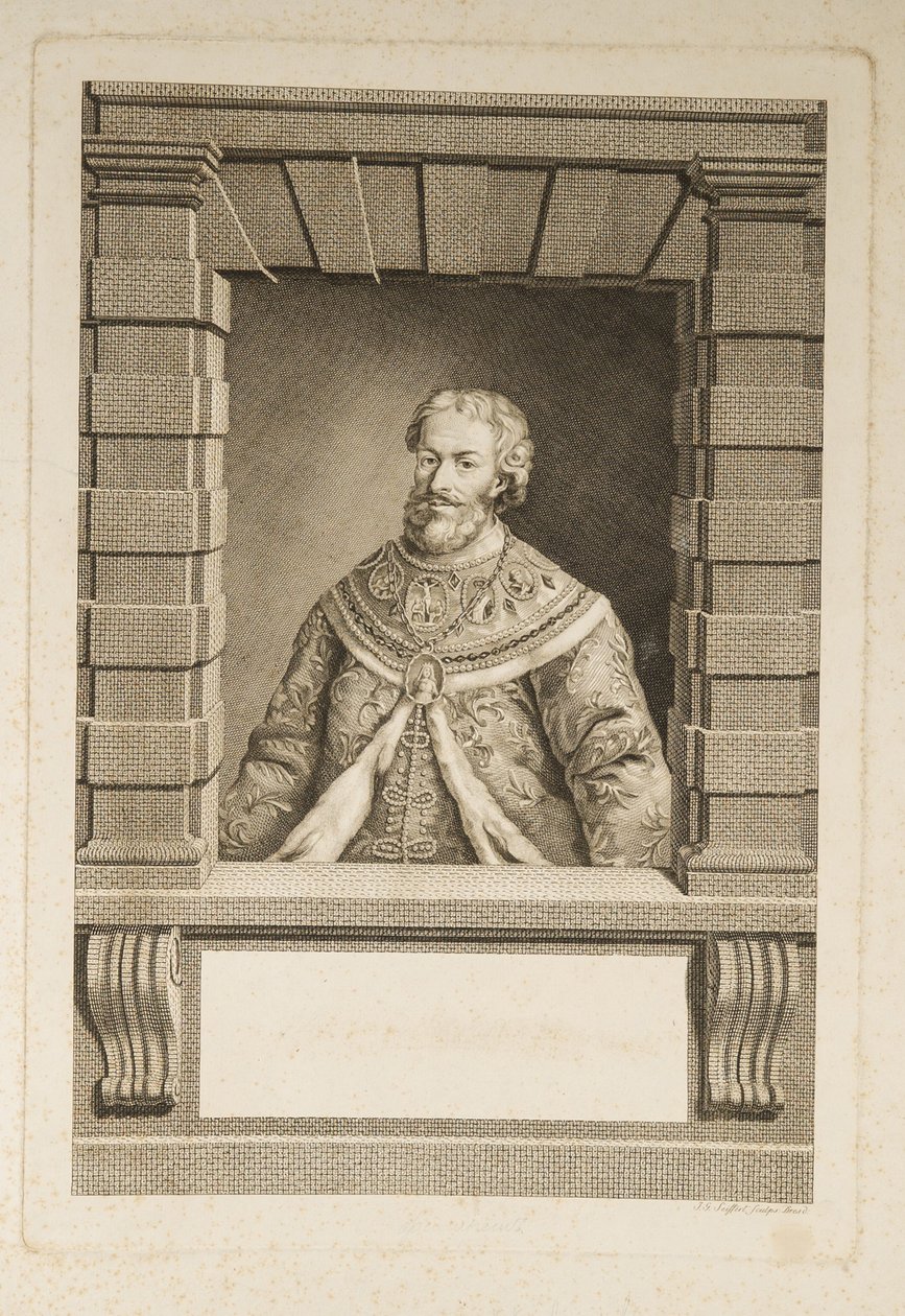 Patriarch Filaret van Moskou Fyodor Nikitich Romanov 1553-1633 door Unbekannt