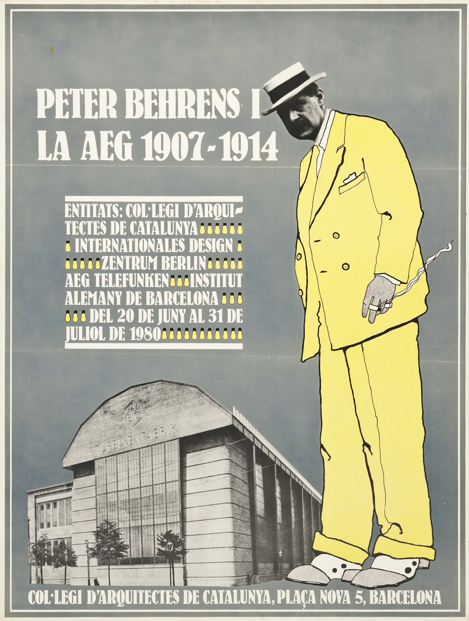 Peter Behrens en AEG 1907-1914 Poster door Unbekannt
