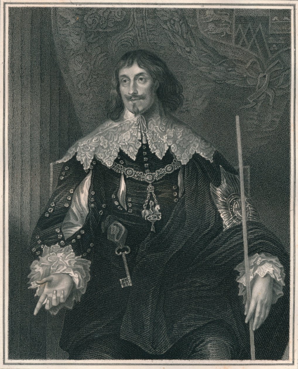 Philip Herbert, Graaf van Pembroke & Montgomery, ca. 1630s, vroeg-midden 19e eeuw door Unbekannt