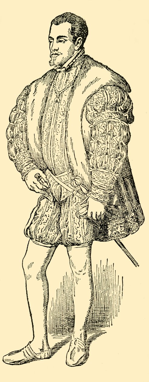 Filips II van Spanje en de Nederlanden, ca. 1930 door Unbekannt