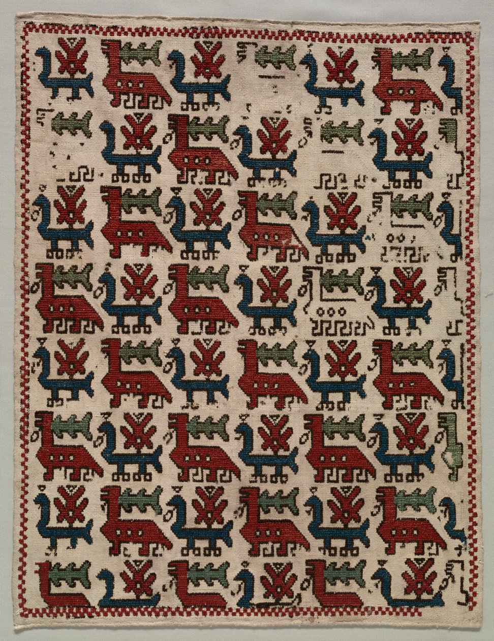 Kussenhoes, 1800s door Unbekannt