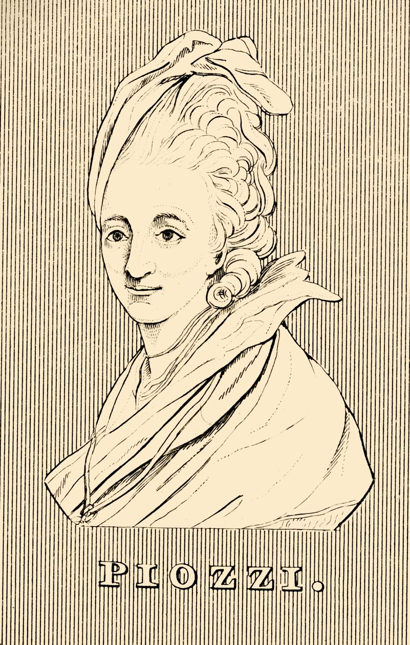 Piozzi, 1741-1821, 1830 door Unbekannt