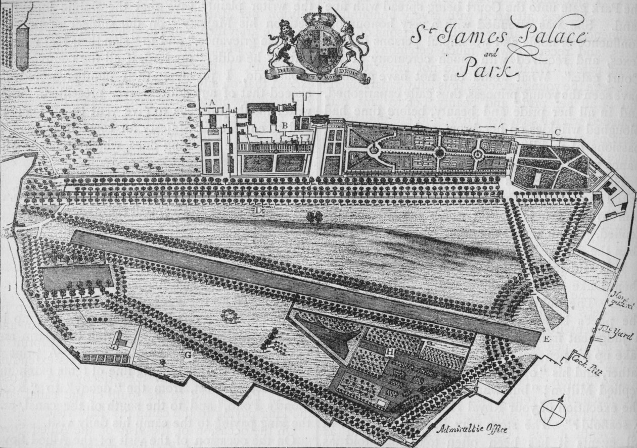 Plan van St James