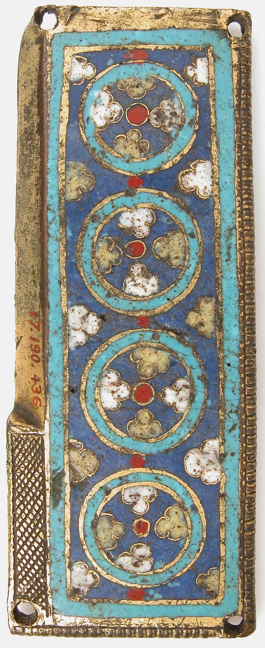 Plaquette van een reliekschrijn, Duits of Zuid-Nederlands, ca. 1175-1200 door Unbekannt