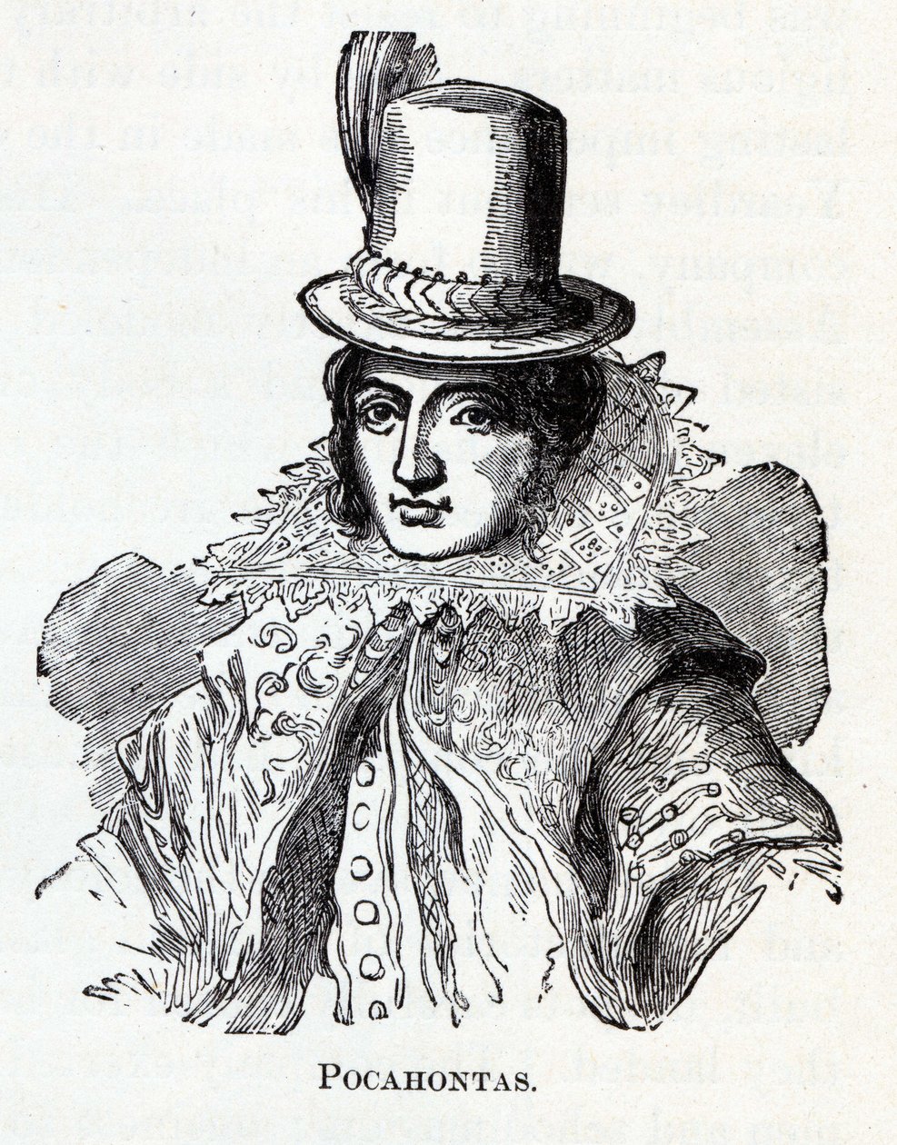 Pocahontas, 1882 door Unbekannt