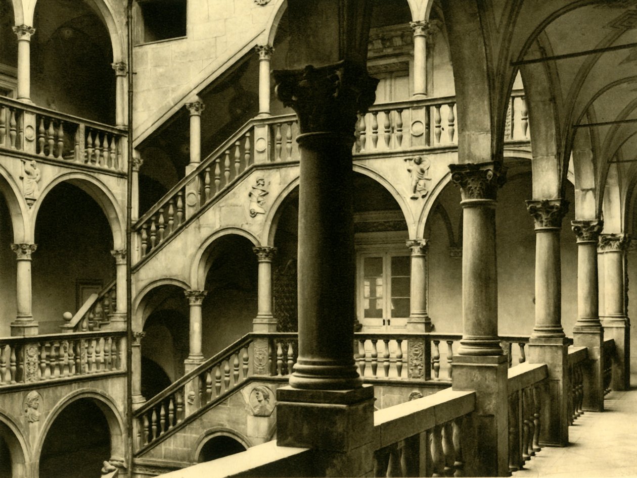 Porcia-kasteel, Spittal an der Drau, Karinthië, Oostenrijk, c1935 door Unbekannt
