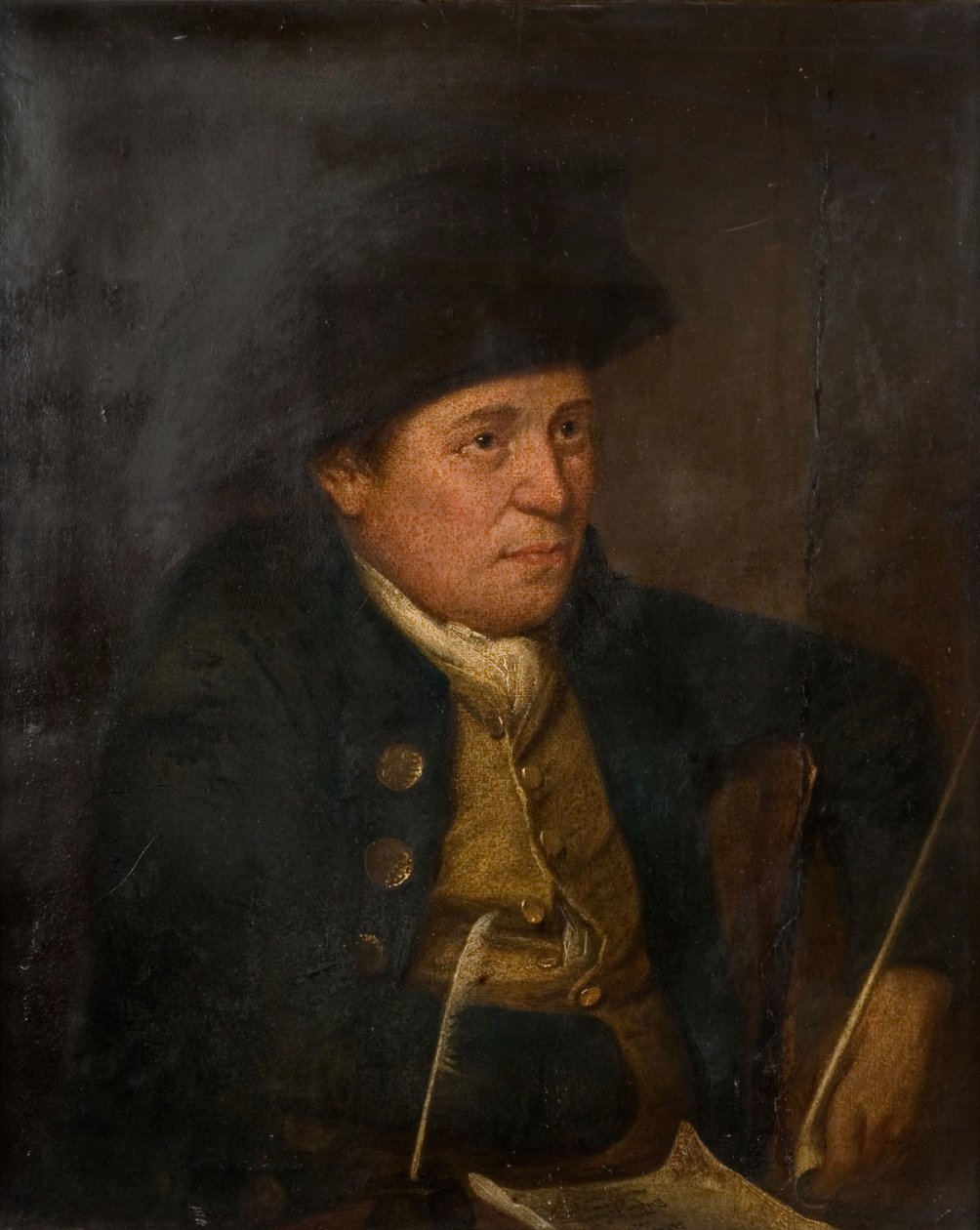 Portret van John Freeth door Unbekannt
