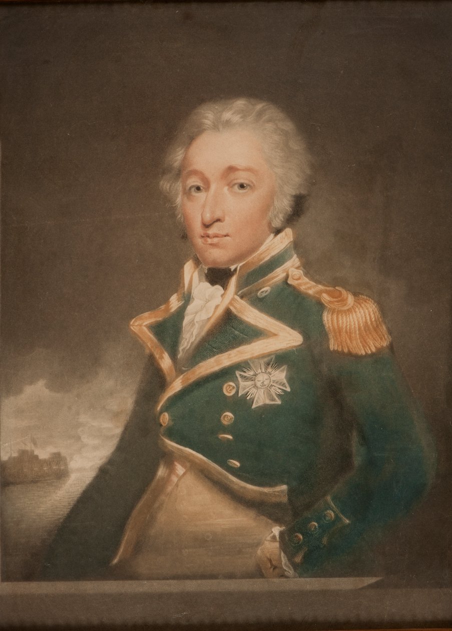 Portret van admiraal Sir William Sidney Smith 1764-1840 door Unbekannt