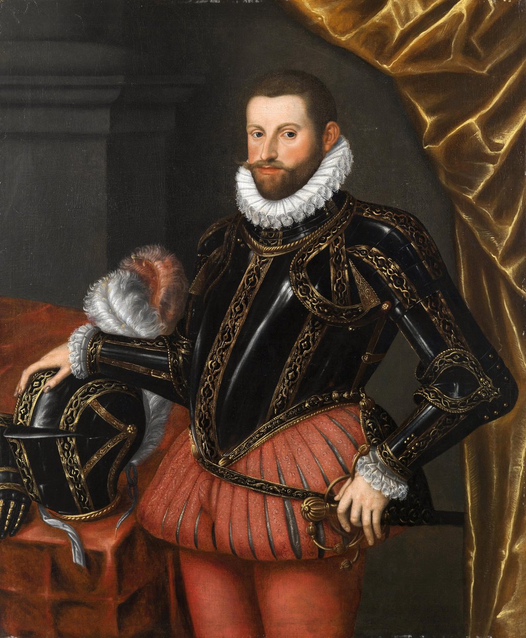 Portret van aartshertog Ernst van Oostenrijk 1553-1595, tweede helft van de 16e eeuw door Unbekannt