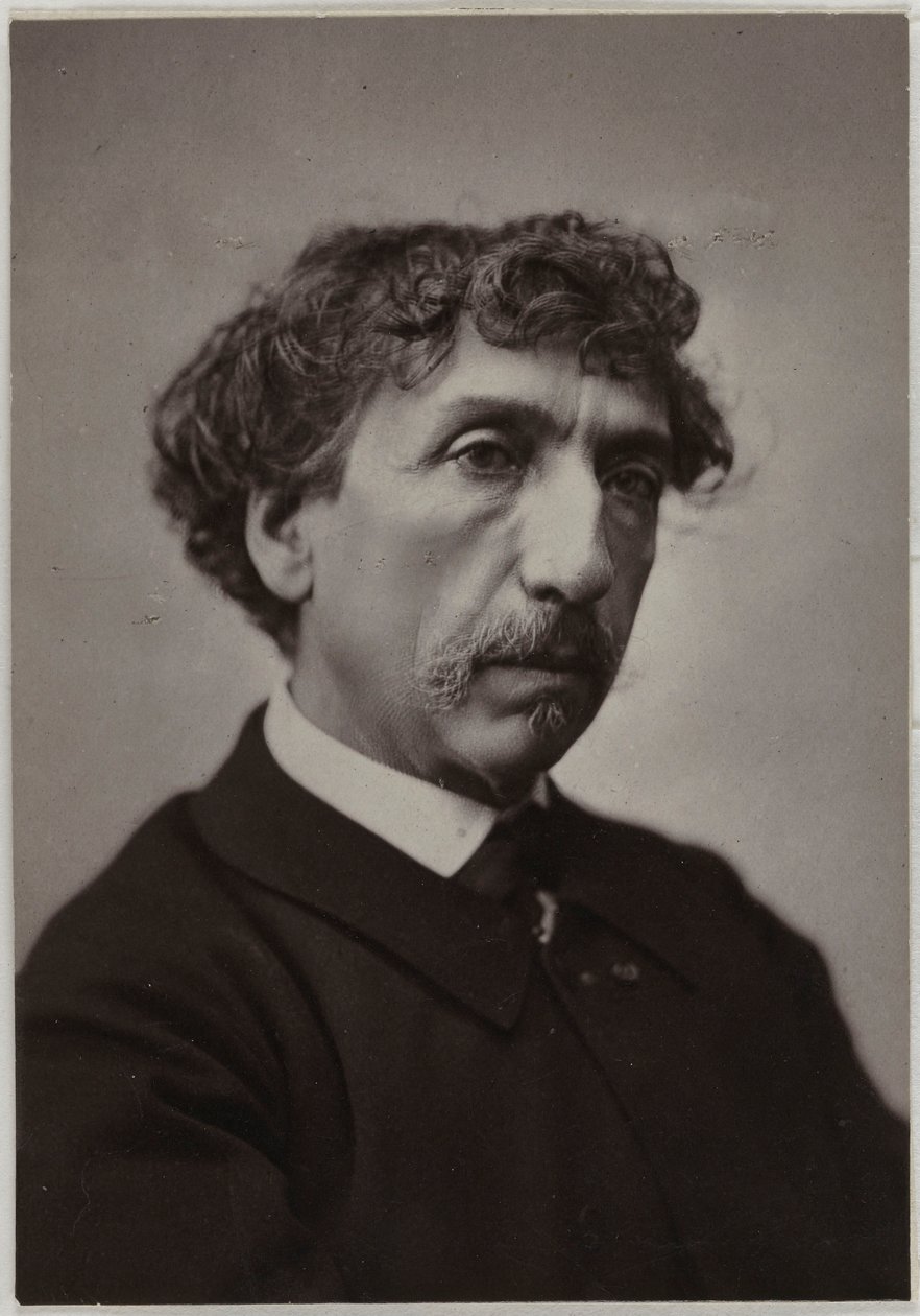 Portret van Charles Garnier door Unbekannt