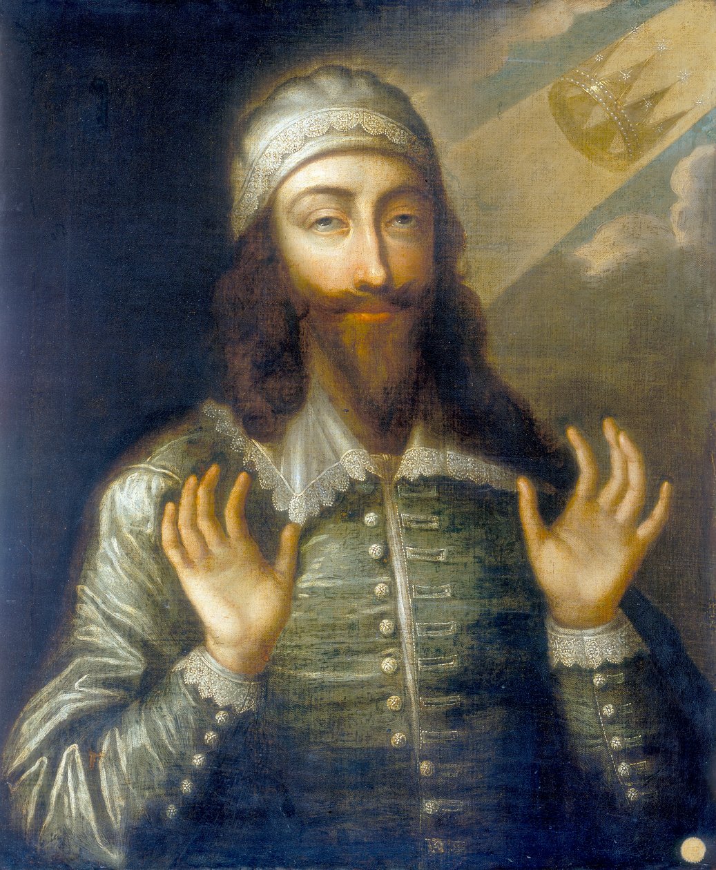 Portret van Karel I als martelaar koning, negentiende eeuw door Unbekannt