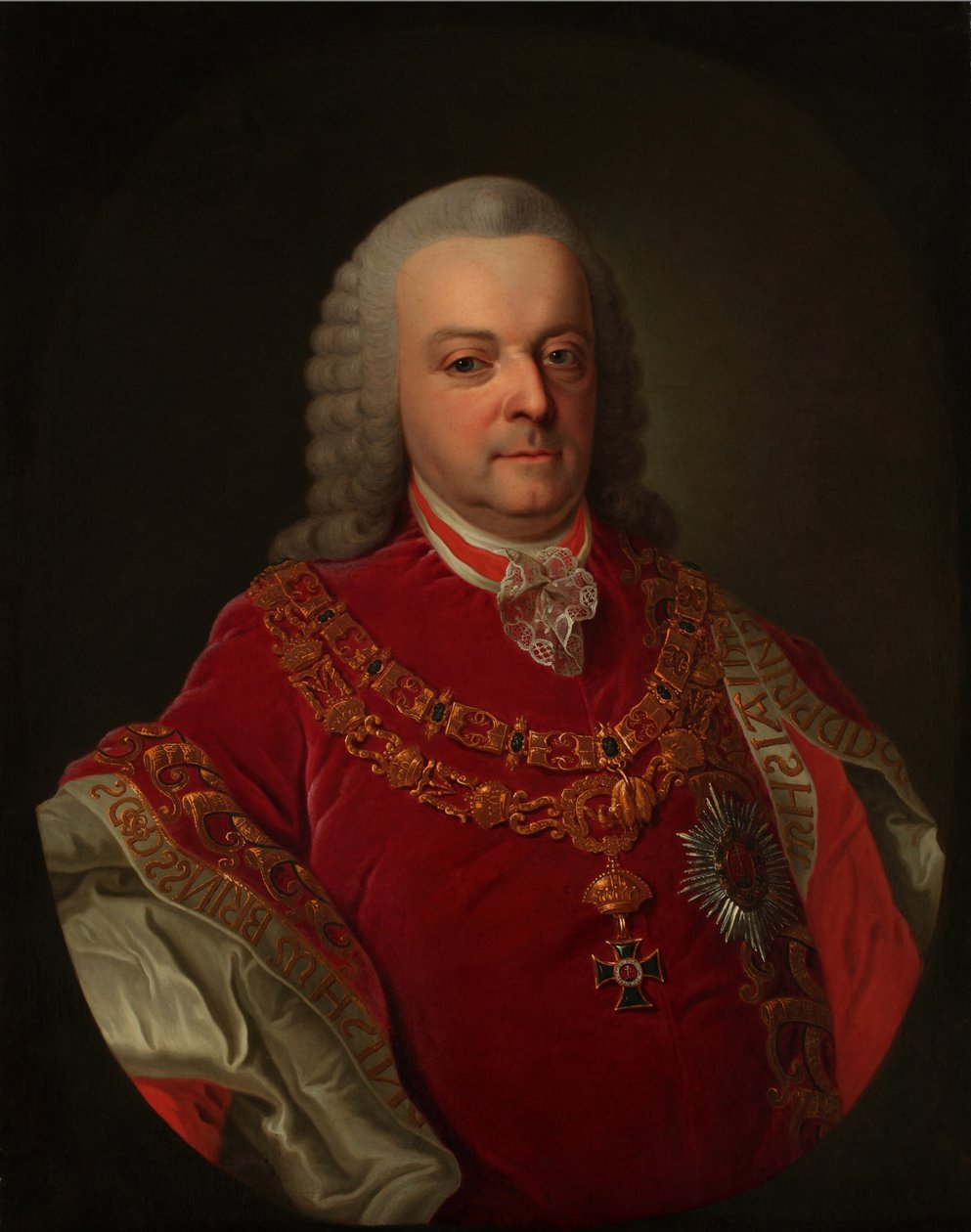 Portret van Graaf Ferenc Esterházy de Galántha 1715-1785 door Unbekannt